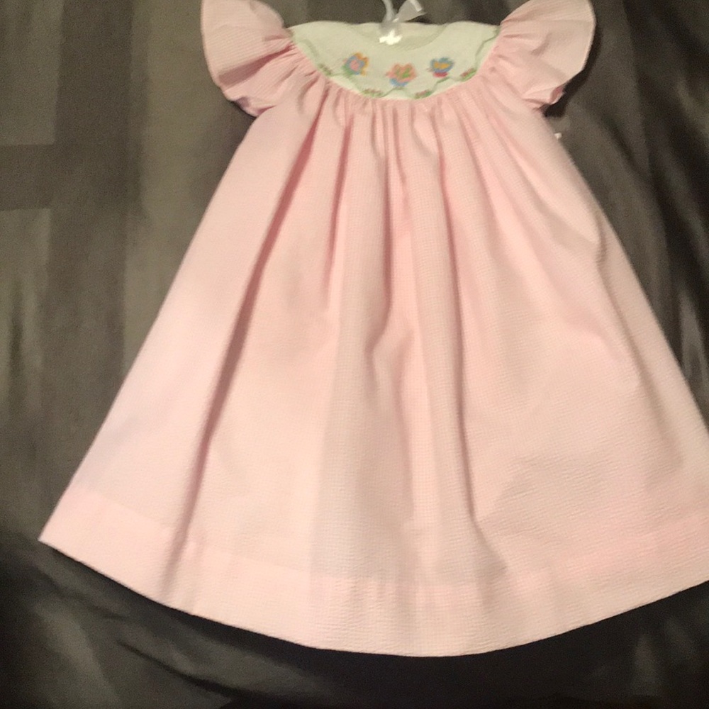 NWT-Royal Child Smocked Dress-2T